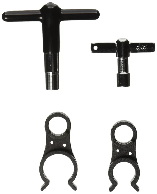 DW DWSM803-2 Hi-Torq Standard Drum Key With Clip Holder - product image