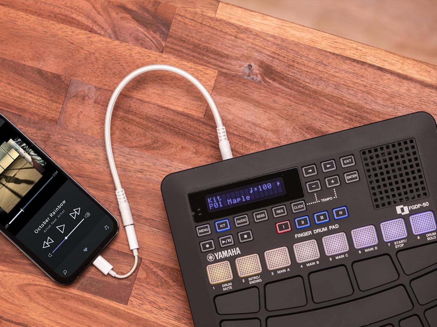 Yamaha FGDP-50 Finger Drum Pad - product image