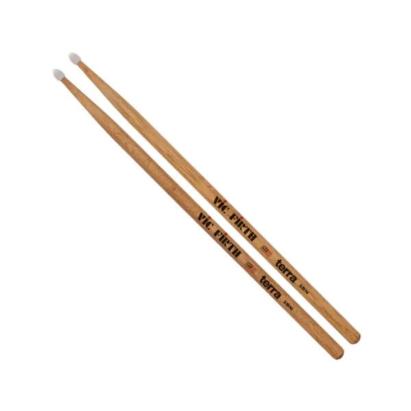 Vic Firth 5B Nylon Tip American Classic Terra Drum Sticks - product image