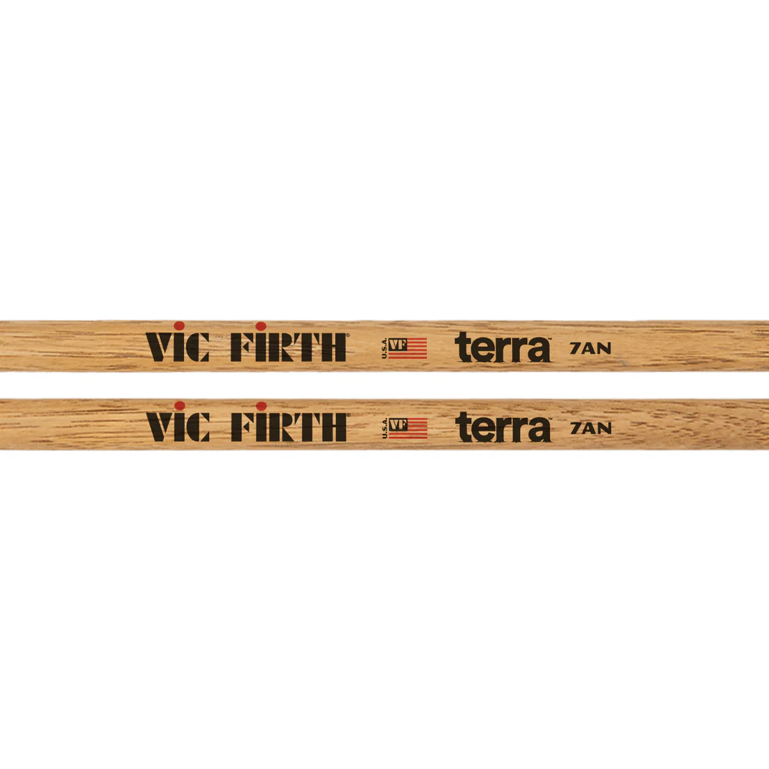 Vic Firth 7A Nylon Tip American Classic Terra Drum Sticks - product image