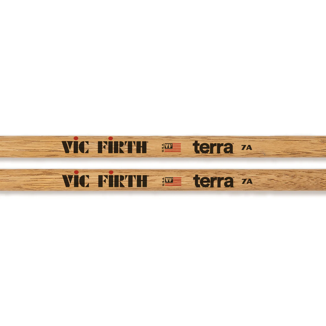 Vic Firth 7A Wood Tip American Classic Terra Drum Sticks - product image