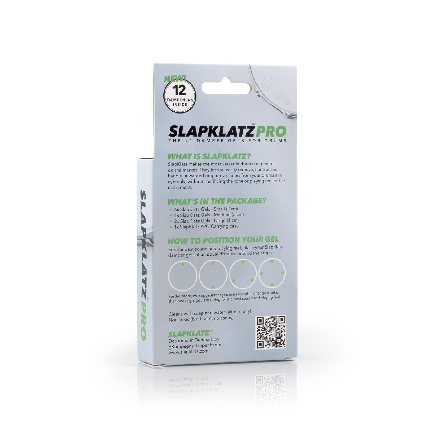 Slapklatz Clear Damper Gels (12 Pcs) - product image