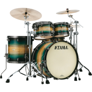 Tama Starclassic Maple 6-Piece Shell Pack with Black Nickel Hardware - Emerald Pacific Walnut Burst