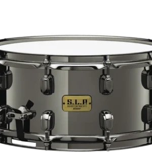 Tama S.L.P. Black Brass 14"x6.5" Snare Drum – LBR1465