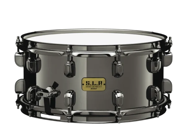 Tama S.L.P. Black Brass 14x6.5" Snare Drum – LBR1465 - product image