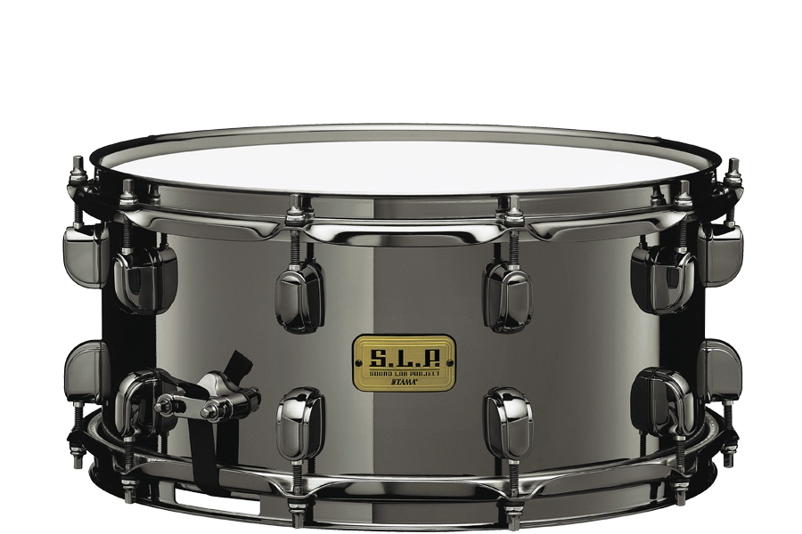 Tama S.L.P. Black Brass 14x6.5" Snare Drum – LBR1465 - product image