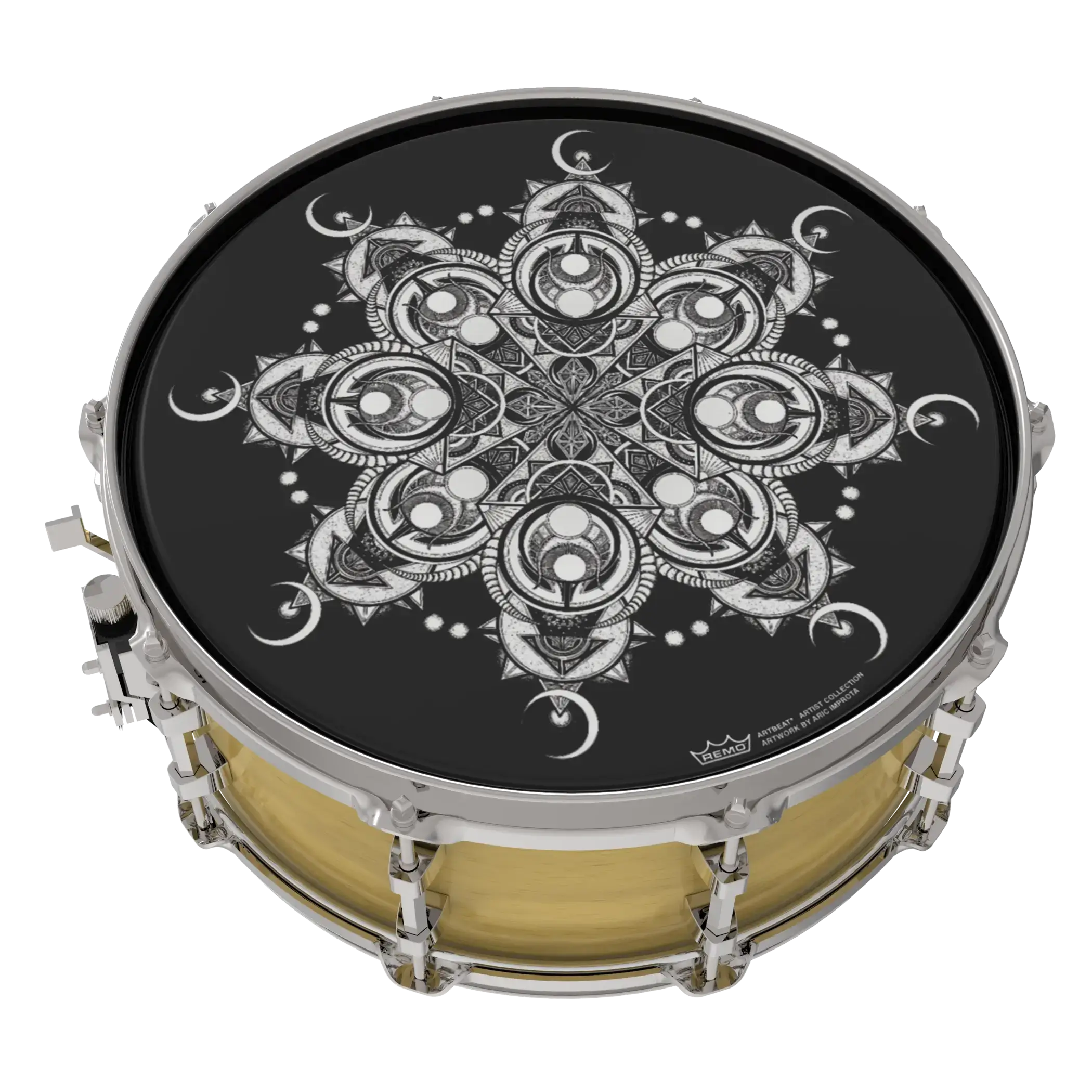 Remo ARTBEAT Aric Improta Dilate Artist Collection 14" Drum Head - product image