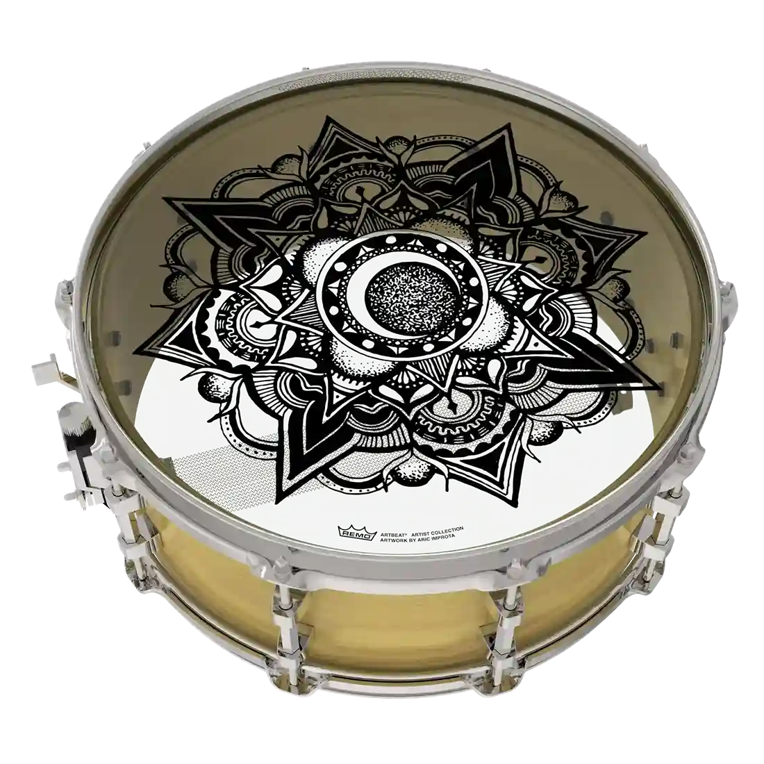 Remo Artbeat Nocturnal Bloom Artist Collection 14" Drumhead - product image