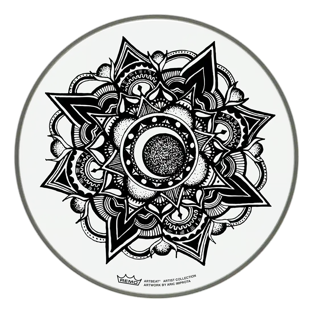 Remo Artbeat Nocturnal Bloom Artist Collection 14" Drumhead - product image