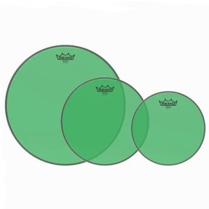 Remo Colortone Emperor ProPack - Green (10", 12", 16")