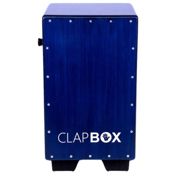 Clapbox CB40 Blue Adjustable Snare Cajon - product image