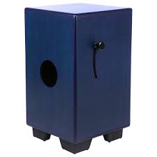 Clapbox CB40 Blue Adjustable Snare Cajon - product image