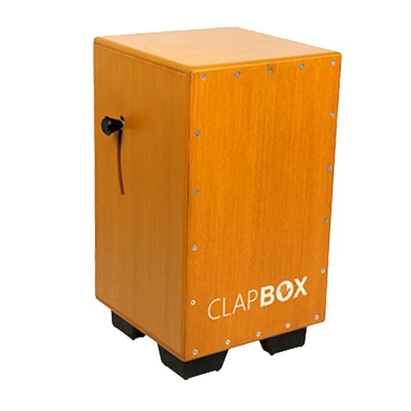 Clapbox CB40 Yellow Adjustable Snare Cajon - product image