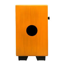 Clapbox CB40 Yellow Adjustable Snare Cajon - product image
