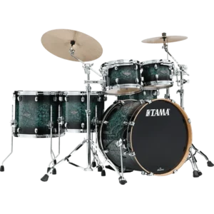 Tama Starclassic Performer MBS52RZS 6-Piece Shell Pack - Molten Steel Blue Burst