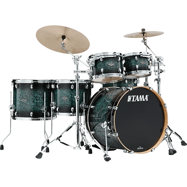 Tama Starclassic Performer MBS52RZS 6-Piece Shell Pack - Molten Steel Blue Burst - product image