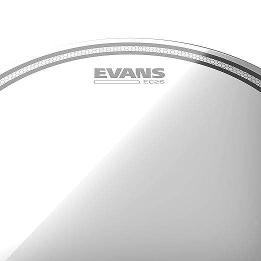 Evans ETP-EC2SCLR-R (10,12,16) Tom Pack Drumhead Ec2 Clear Sst Rock - product image