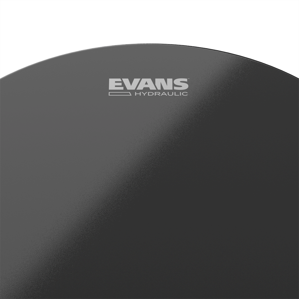 Evans Hydraulic Black 14" Frosted Snare Batter Drumhead - product image
