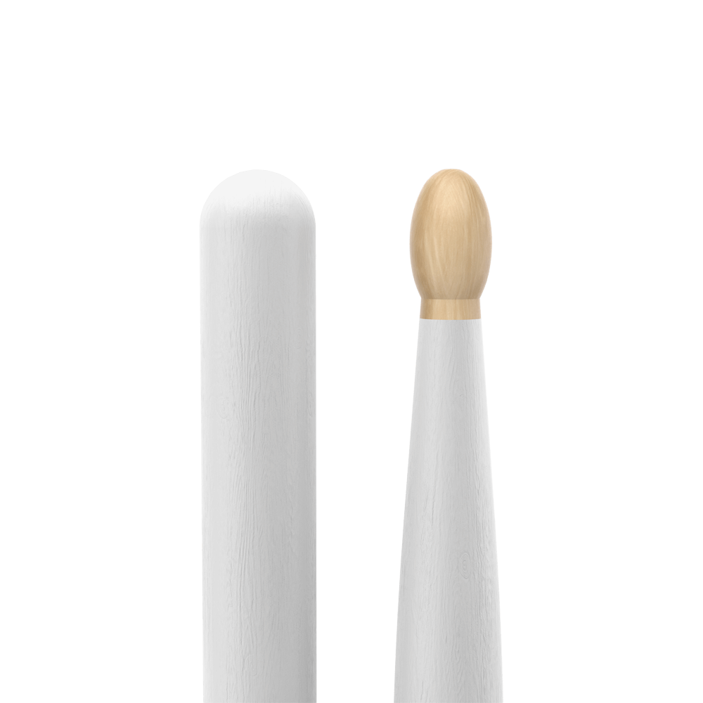 Promark 5B White Wood Tip Classic Forward Drum Sticks - product image