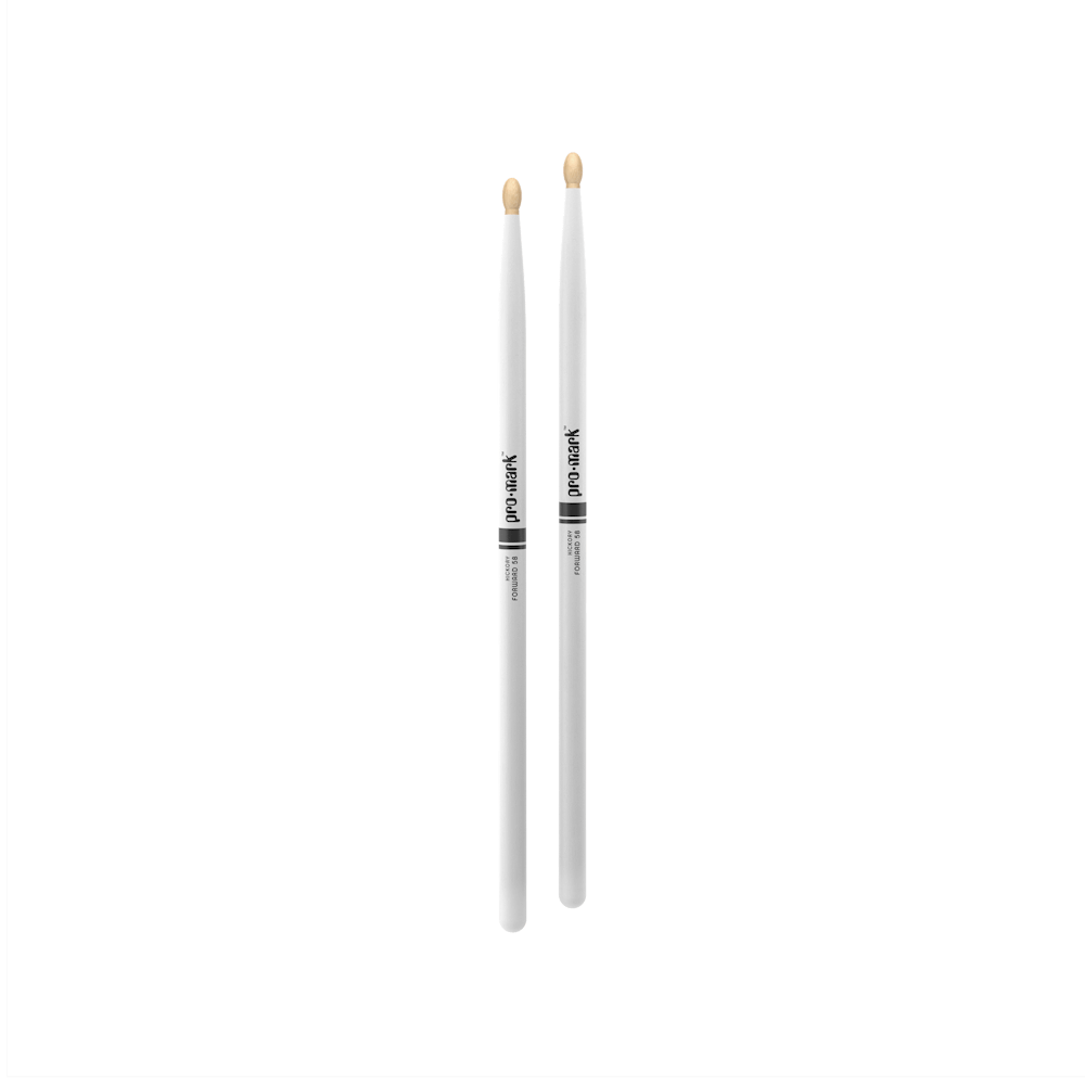 Promark 5B White Wood Tip Classic Forward Drum Sticks - product image