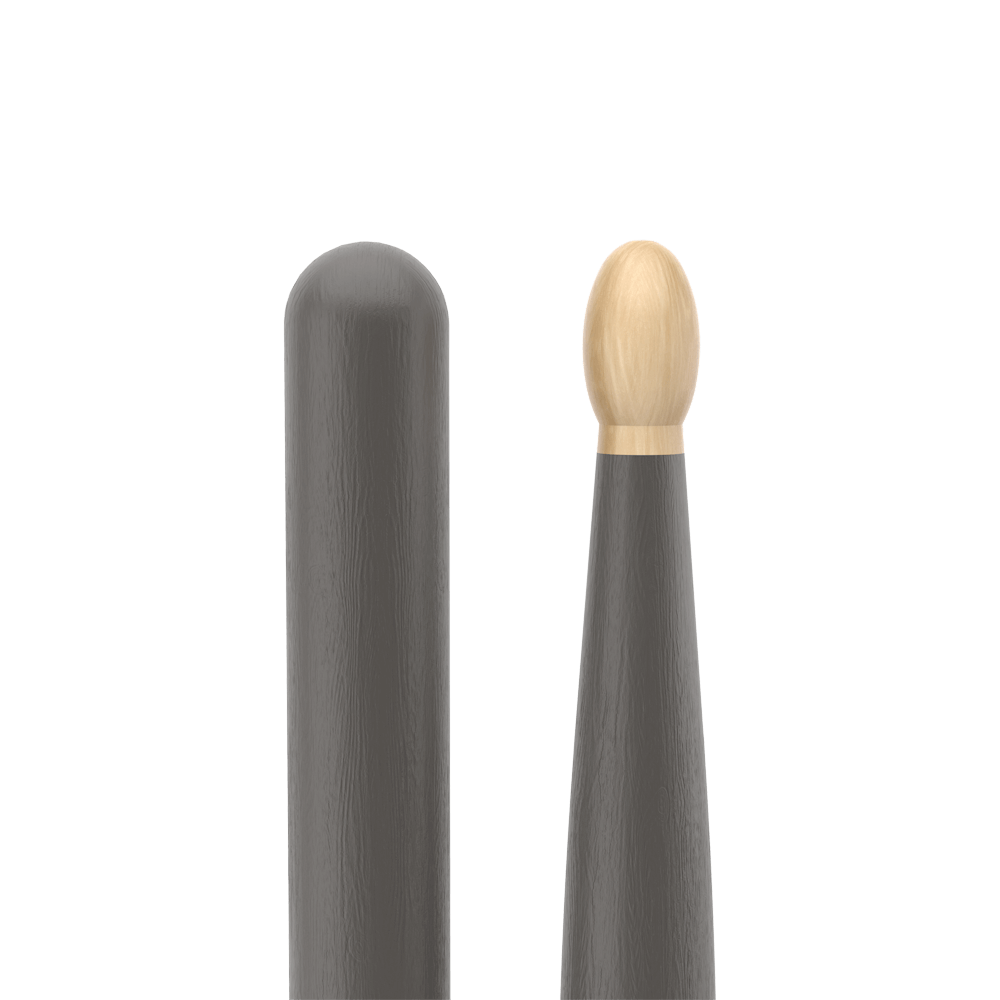 Promark 5B Gray Wood Tip Classic Forward Drum Sticks - product image