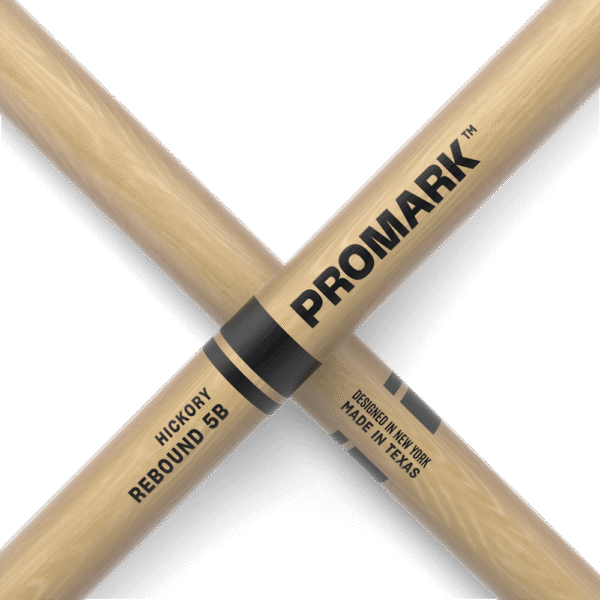 Promark 5B Wood Tip Rebound Drum Sticks - product image