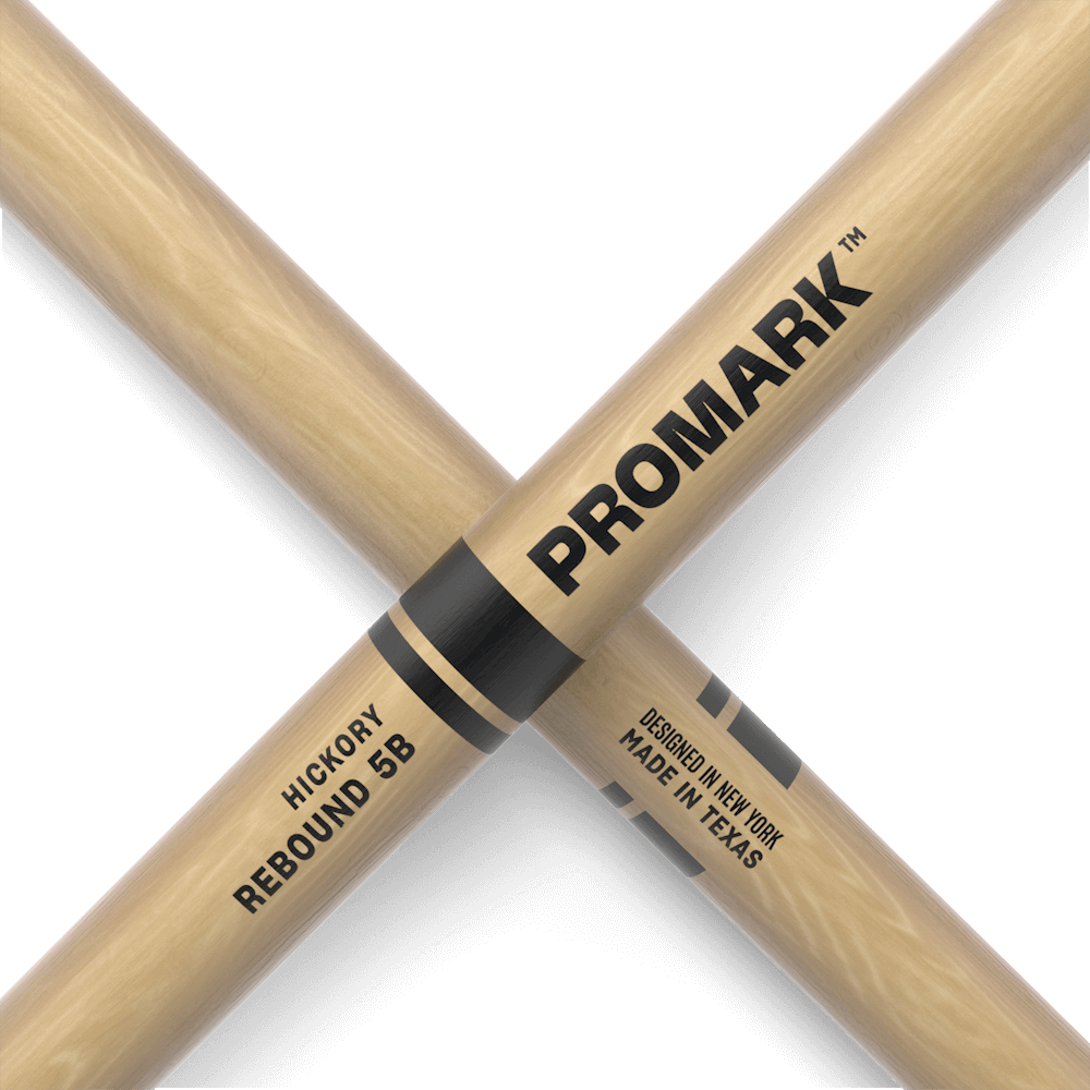 Promark 5B Wood Tip Rebound Drum Sticks - product image