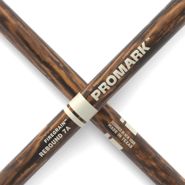 Promark 7A FireGrain Wood Tip Rebound Drum Sticks - product image
