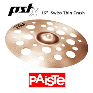 Paiste PST X Swiss Thin Crash Cymbal 16"