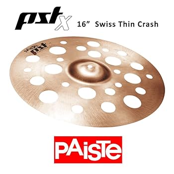 Paiste PST X Series Swiss Thin Crash 16Inch Cymbal - product image