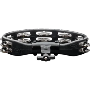 Meinl Headliner Series Black Mountable Stainless Steel Jingles Tambourine