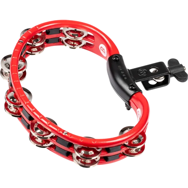 Meinl Headliner Series Red Mountable Stainless Steel Jingles Tambourine - product image