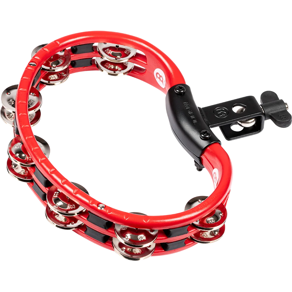 Meinl Headliner Series Red Mountable Stainless Steel Jingles Tambourine - product image
