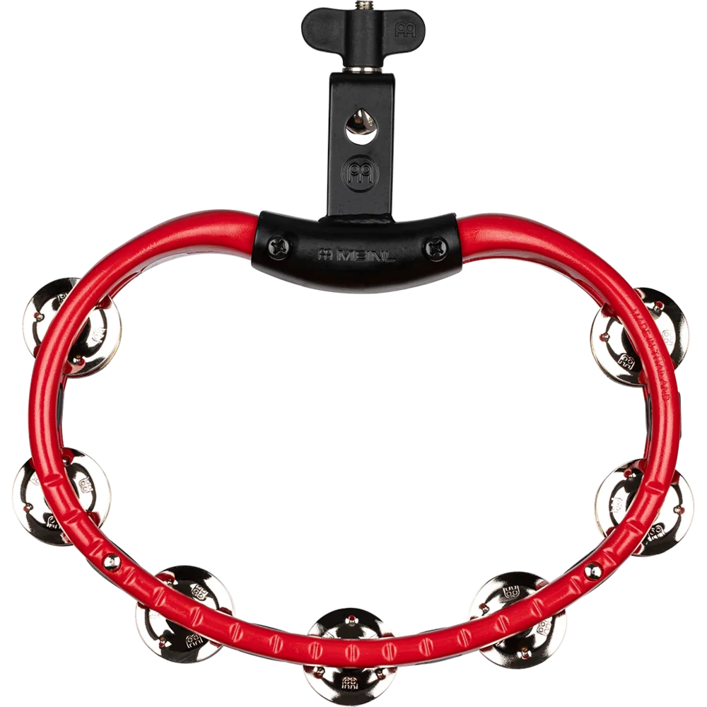 Meinl Headliner Series Red Mountable Stainless Steel Jingles Tambourine - product image