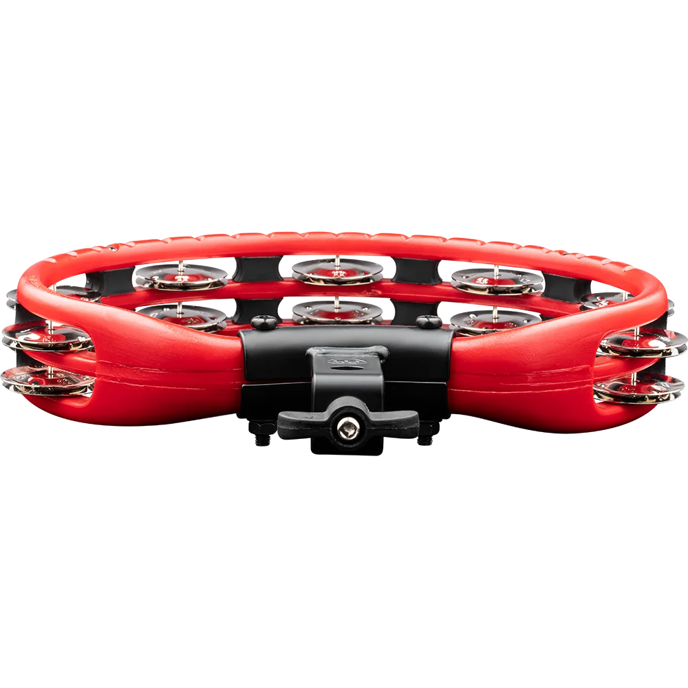 Meinl Headliner Series Red Mountable Stainless Steel Jingles Tambourine - product image