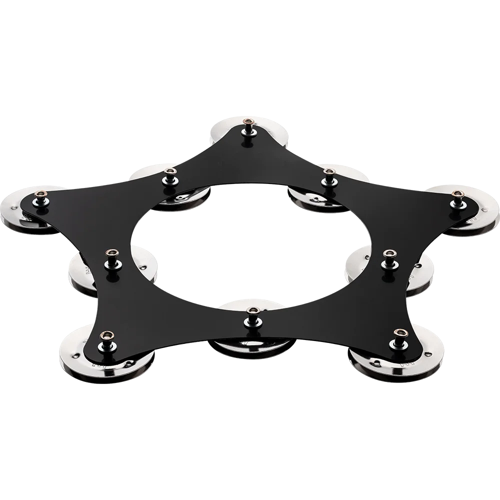 Meinl Super Flex Drummer Add-Ons Stainless Steel Jingles 9.5" HiHat Tambourine - product image