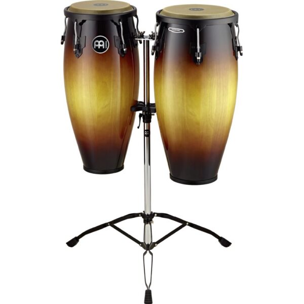 Meinl Headliner Series Vintage Sunburst Conga Set 10"&11" With Double Stand - product image