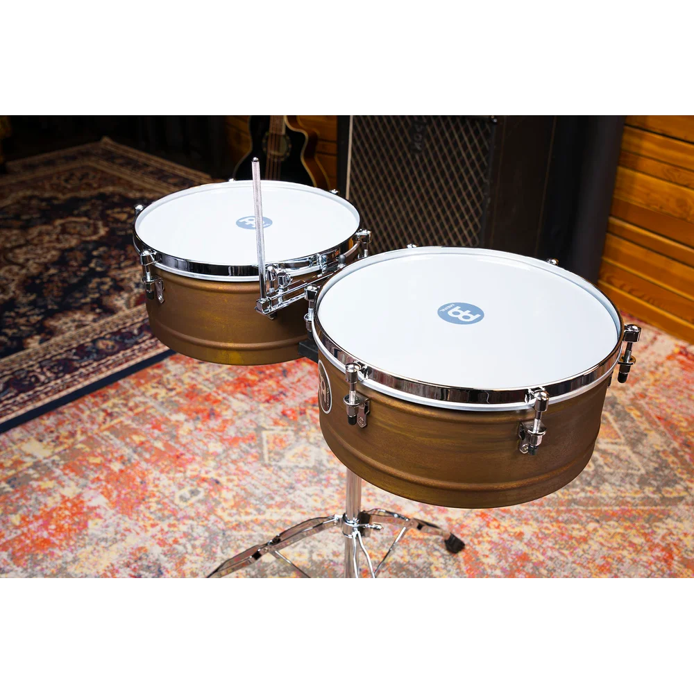 Meinl Marathon Series Antique Matte Timbales 14"+15" - product image