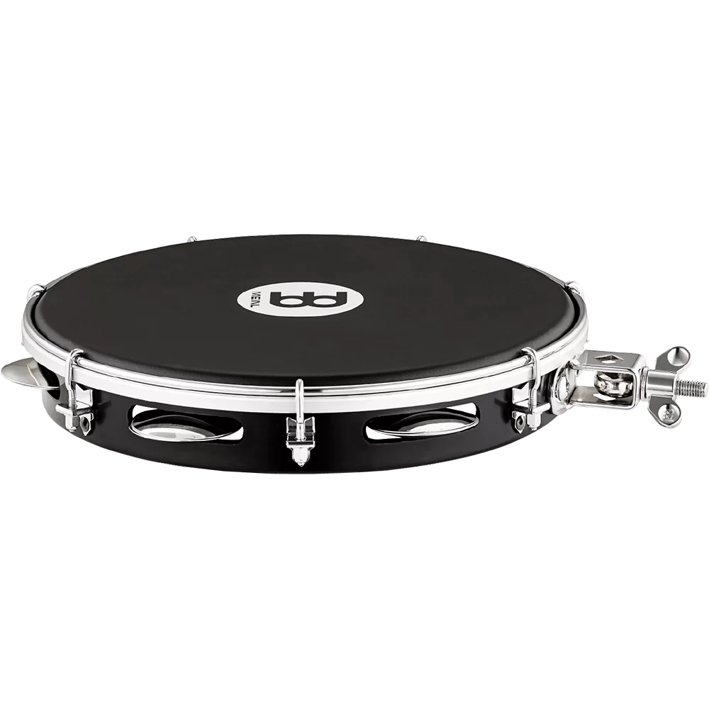 Meinl Traditional ABS Series Black Napa Head Pandeiro With Holder 10" - product image