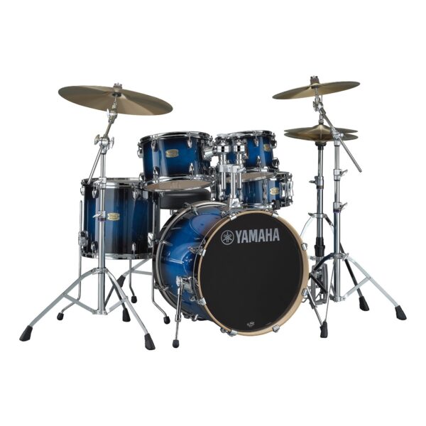 Yamaha Stage Custom Birch SBP2F5 5-Piece Shell Pack - Deep Blue Sunburst - product image