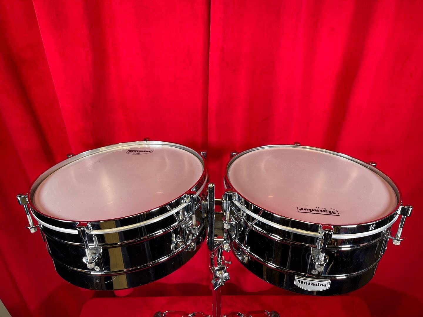LP Matador Steel Shell Timbales 14" & 15" - product image