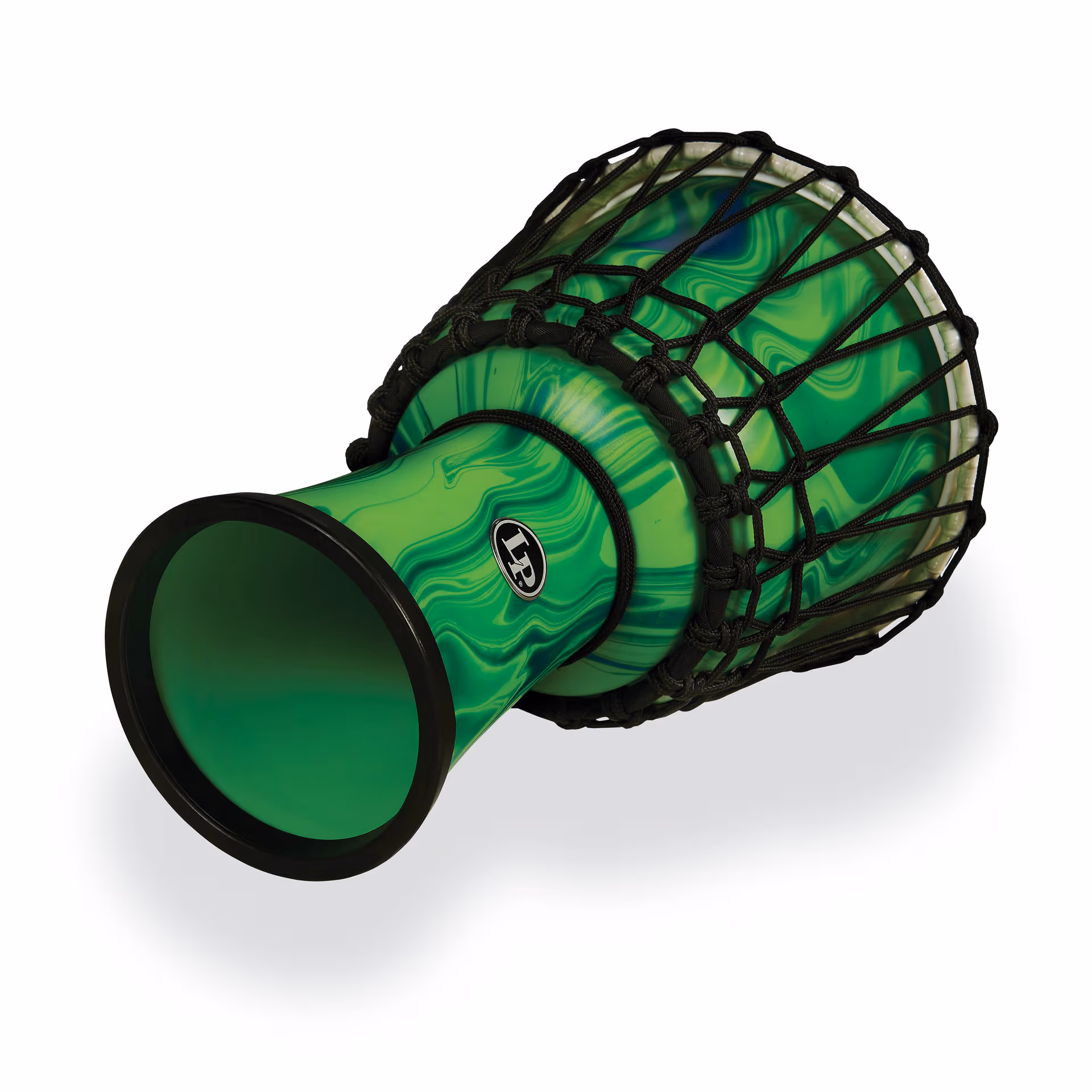 Lp World Rope Circle - 7" Green Marble Djembe - product image