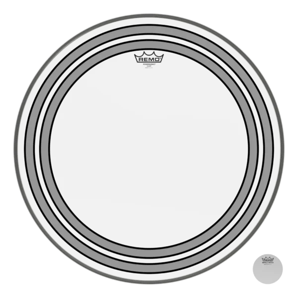 Remo Powersonic Clear 20" Bass Drum Head - product image