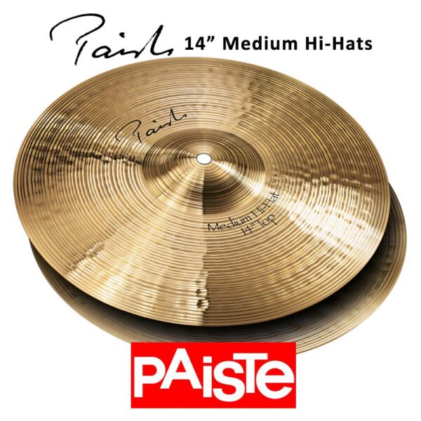 Paiste Signature Series Medium Hi-Hat 14" Cymbal - product image