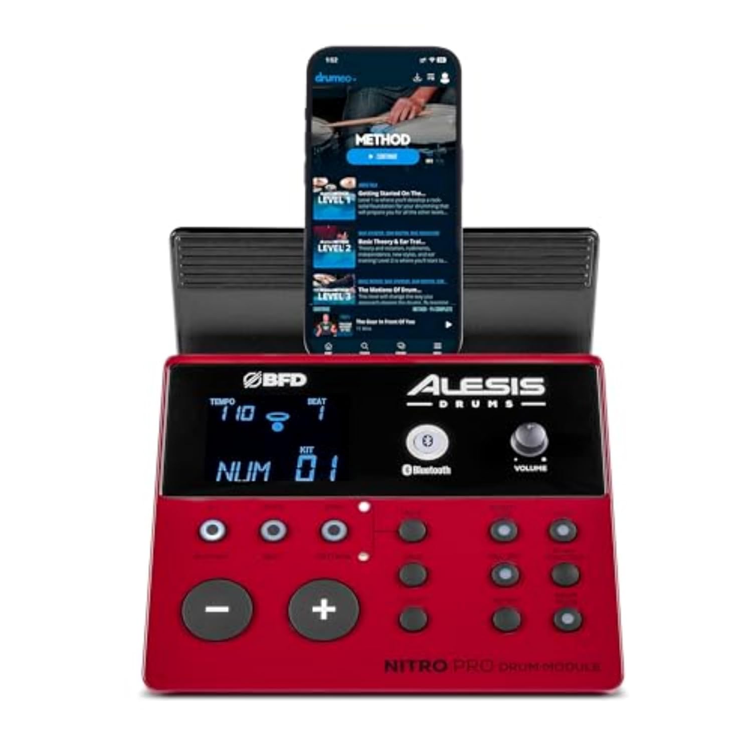 Alesis Nitro Pro 8-Piece Electronic Drum Kit with Mesh Heads - product image