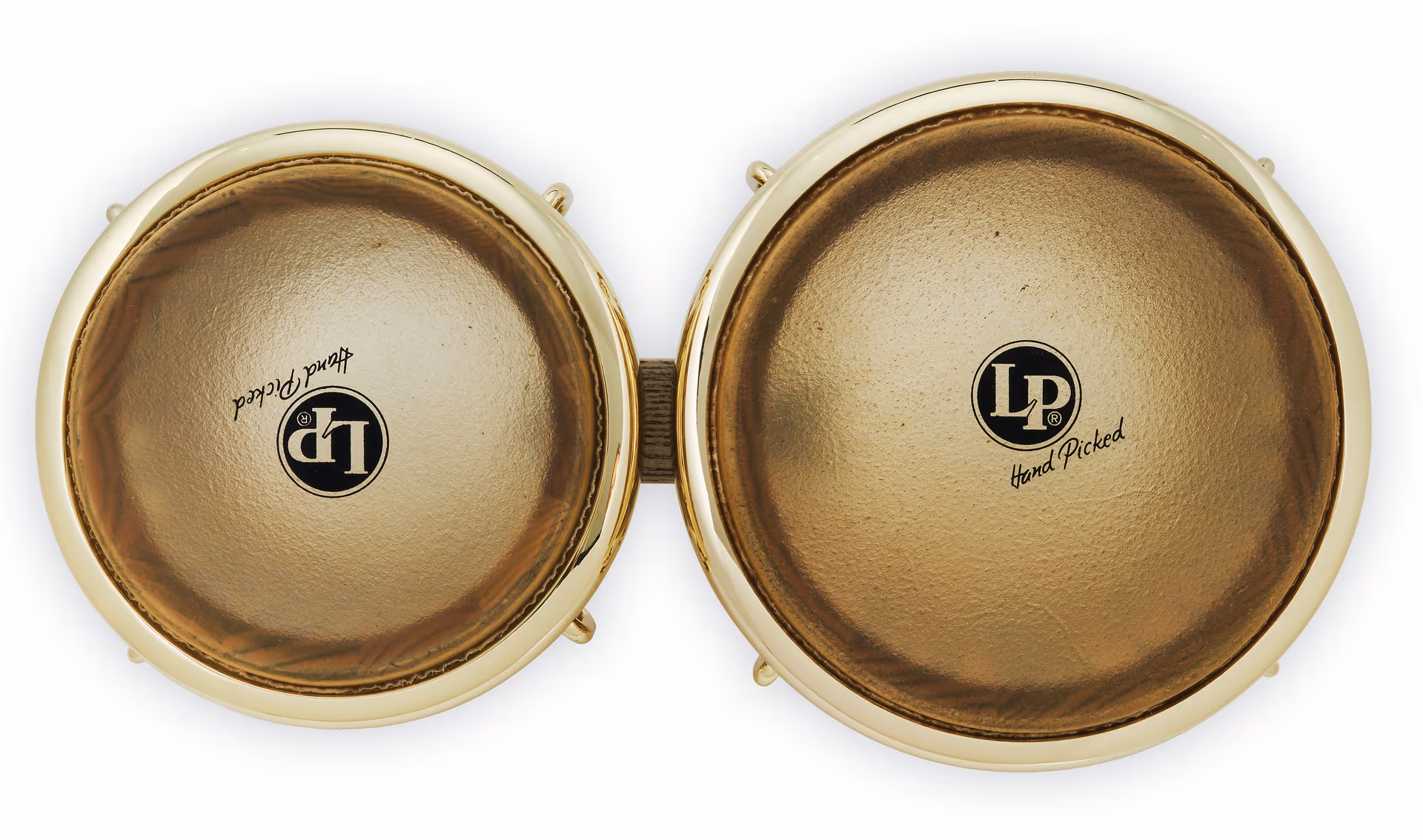 LP Galaxy Giovanni Series Ash Wood Bongo W/Gold Hardware 7.25" & 8.625" - product image
