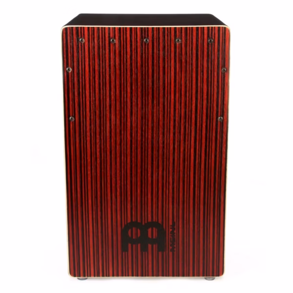 Meinl Backbeat Crimson Stripe Bass Cajon - product image