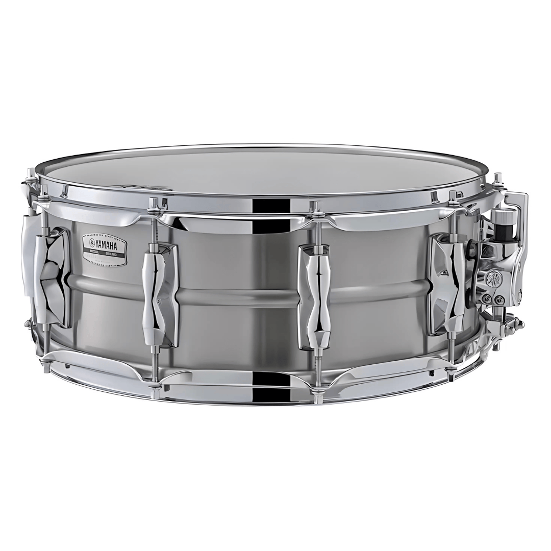 Yamaha Recording Custom RLS1455 14" x 5.5" Stainless Steel Snare Drum - product image
