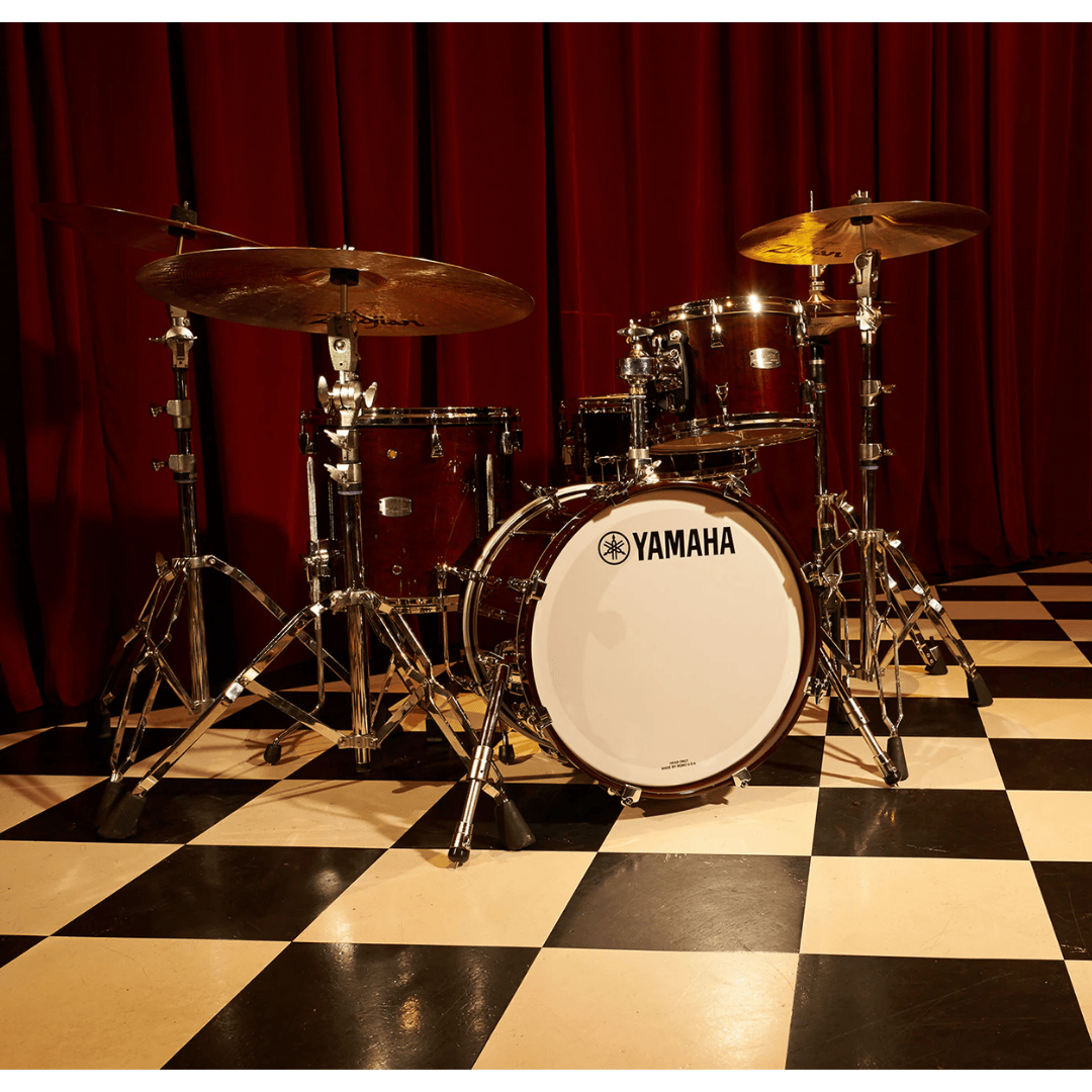 Yamaha Absolute Hybrid Maple 6-Piece Shell Pack – Classic Walnut - Yamaha Absolute Hybrid Maple six-piece shell pack in Classic Walnut – product image 6