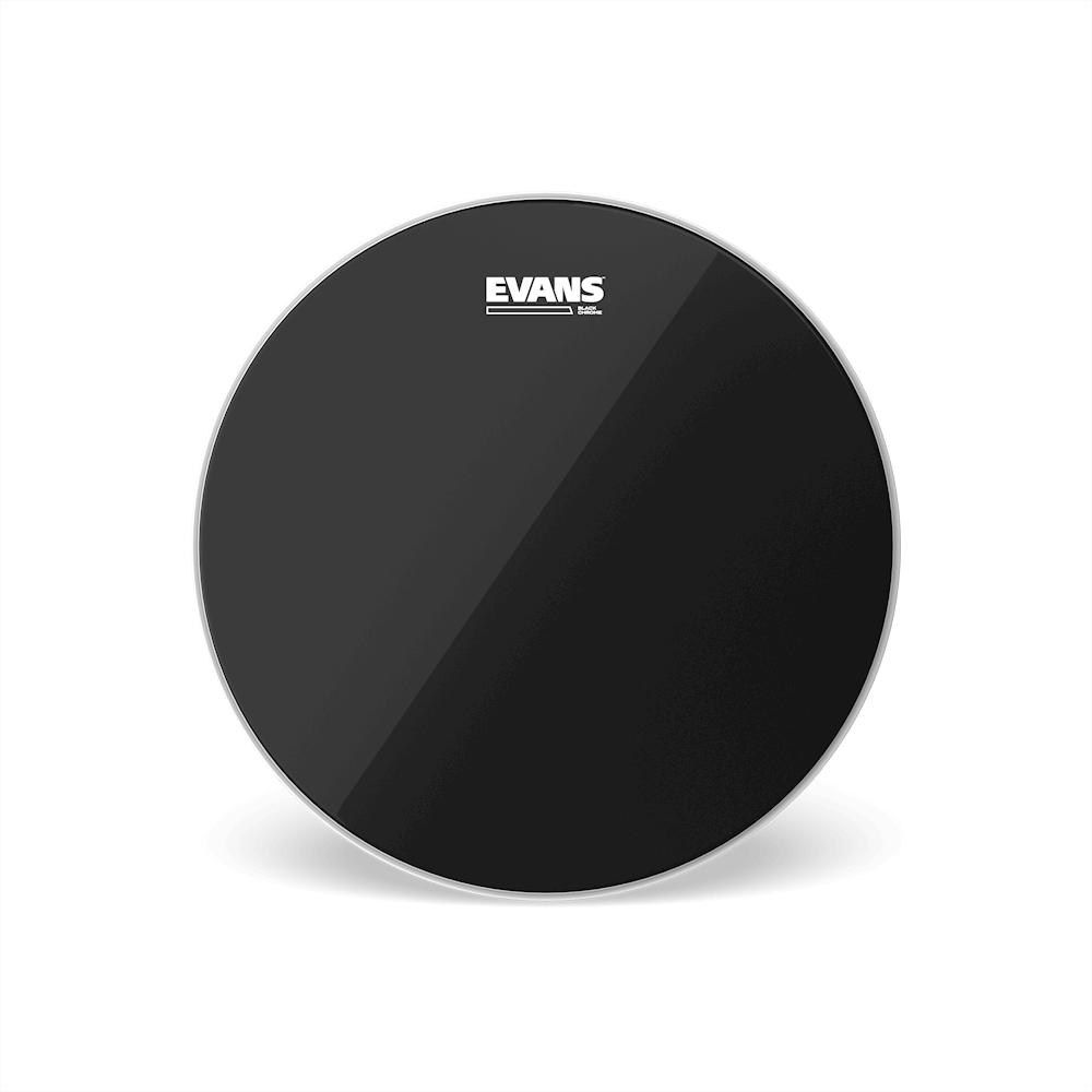 Evans Black Chrome 14" Drumhead - product image